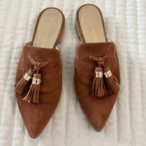 Stuart Weizmann slipper shoes, gently used size 7.